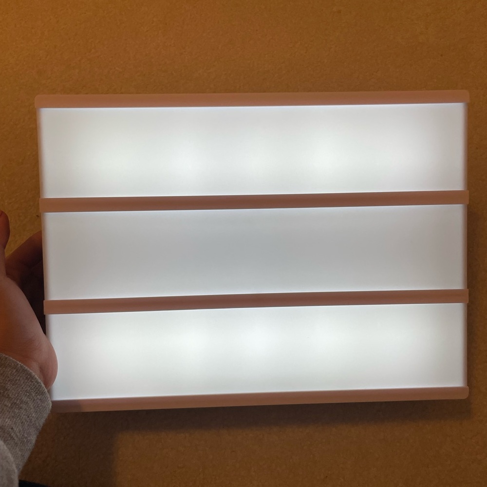Cinema Word Lightbox